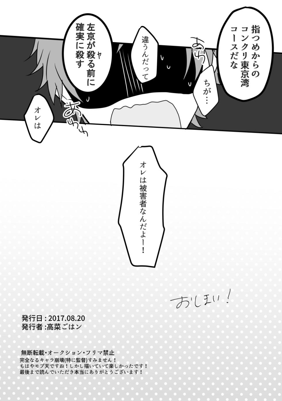 [Takana Gohan (Takana Gohan)] Otoko ni natta kantoku o sukueru no wa ore dakerashii… (A3!) [Digital] - Page 16