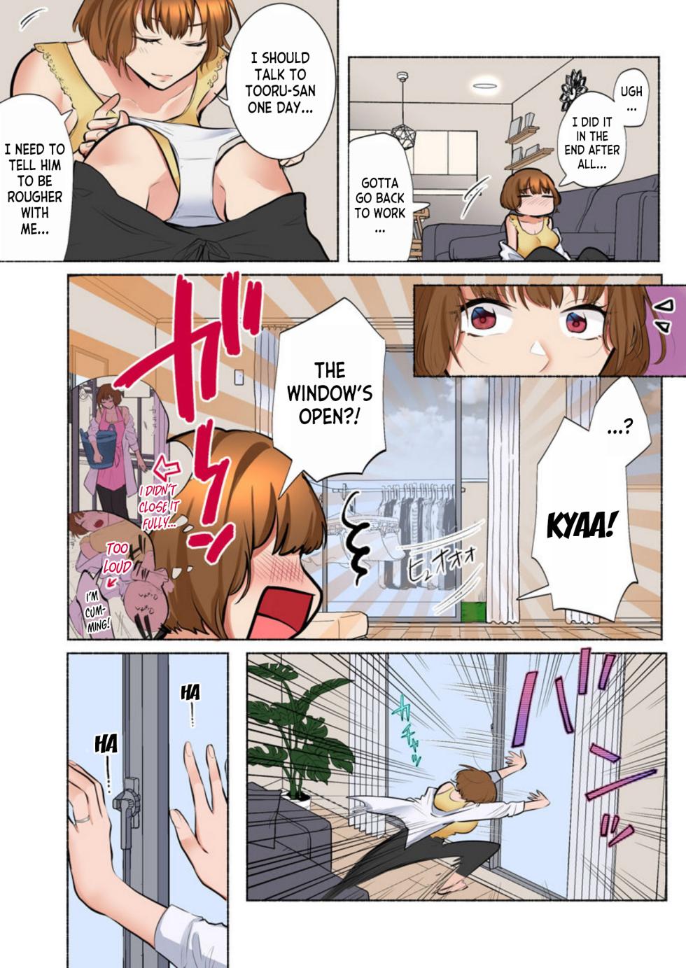 [Ika Hotaru] Rinshin wa Do S na Moto Kare Otto wo Aishiteru no ni, Uzuku Karada o Saikaihatsusarete 1 | Her Neighbor is a Sadistic Ex-Boyfriend. She Loves her Husband, but her Aching Body is Being Redeveloped 1 [English] [desudesu] - Page 16