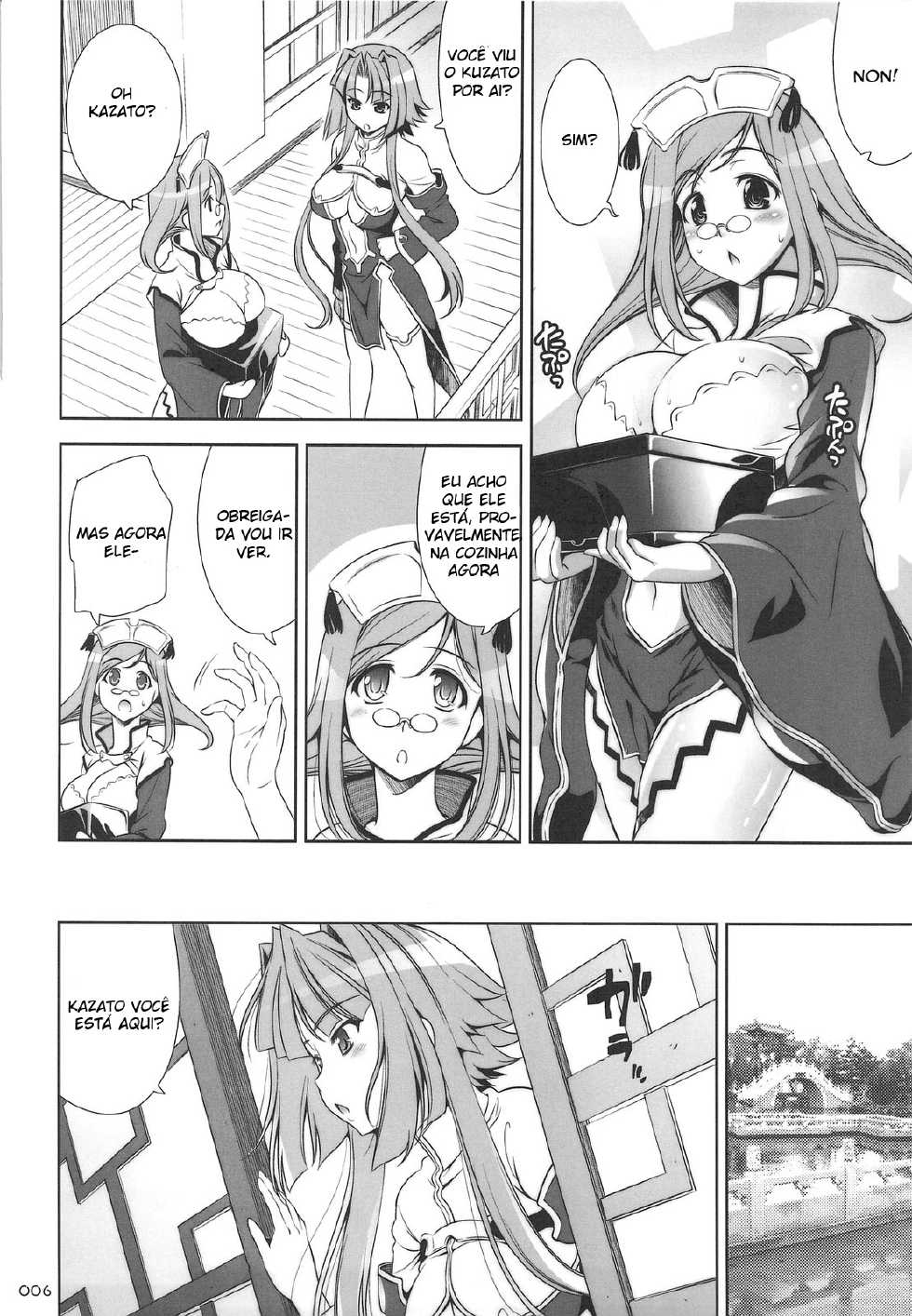 (C76) [Goromenz (Yasui Riosuke)] GO! My Way (Koihime Musou) [Portuguese-BR] [Harutashi] - Page 5