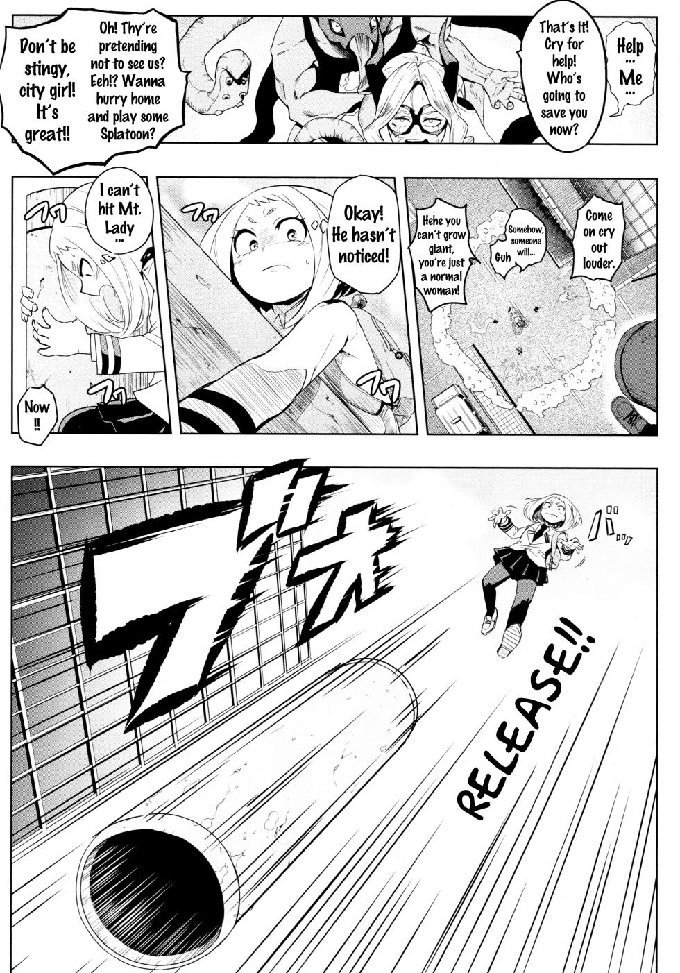 (C88) [Kowareta Radio (Herokey)] Saredo Uraraka ni! Ikari no Gachimacchi - Still Behave Uraraka! (Boku no Hero Academia) [English] {doujins.com} - Page 6