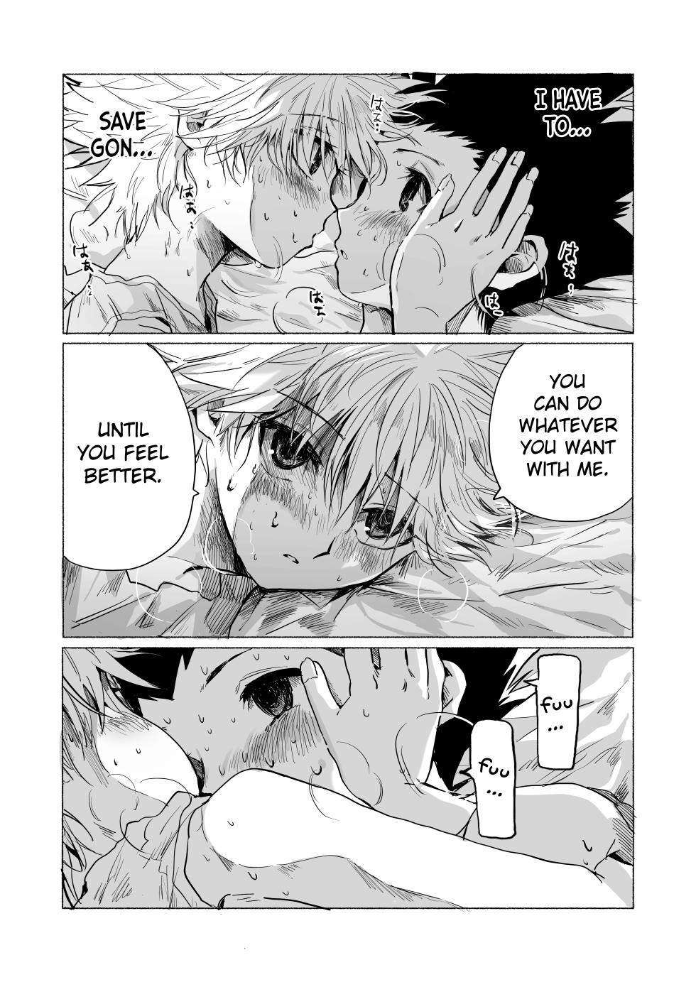 [Kouonntashitsu (Pi)] GonKil Ari-hen Utsu Eromanga | GonKilu Erotic Melancholic Chimera Ant Arc Story (Hunter x Hunter) [English] {Chin² + korafu} - Page 5