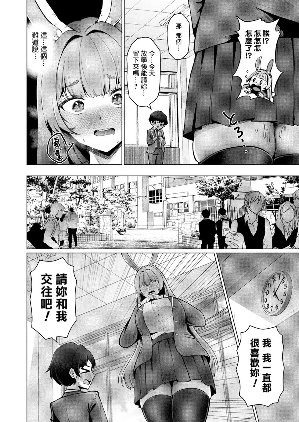 [Sasaki Kazuyuki] Midarana Usagi to Chiisana Kimi | Indecent rabbit and little you (COMIC Unreal 2024-06 Vol. 109) [Chinese] [Banana手工漢化] [Digital] - Page 4
