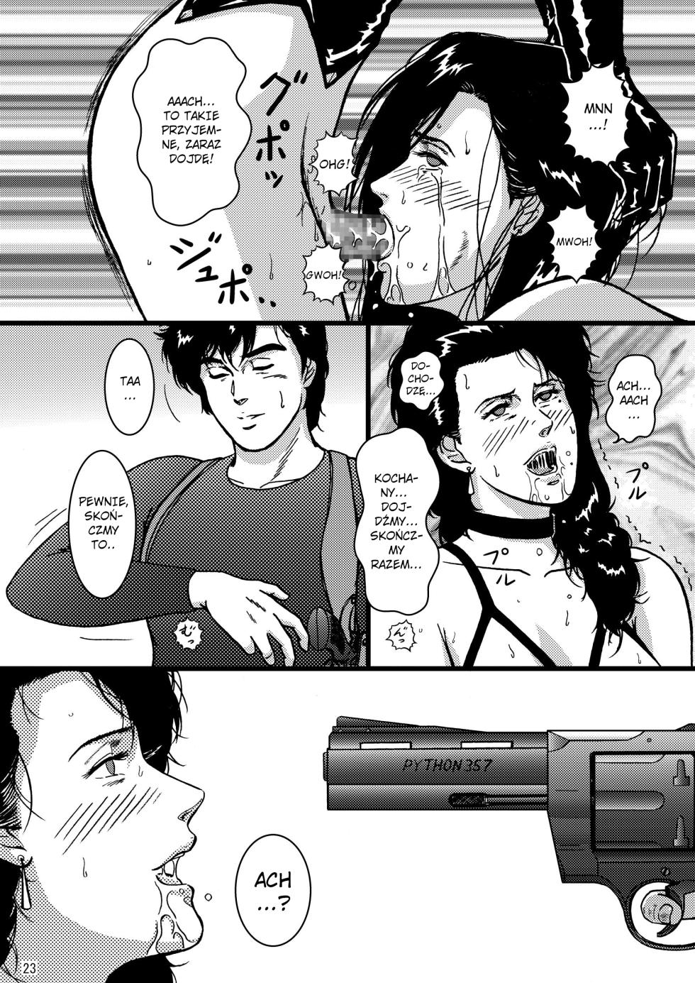 (CR37) [Atelier Pinpoint (CRACK)] Saeko Hunter (City Hunter) [Polish] [D-xD] - Page 22