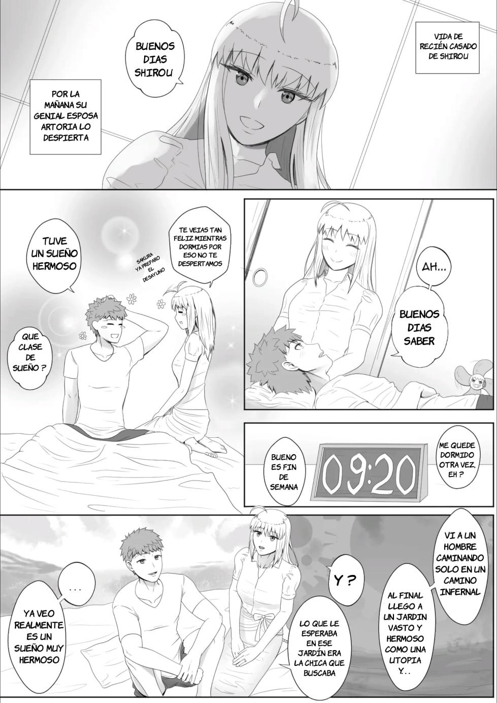 [kmvt] Emiya Harem (Fate/stay night) [Spanish] [JFairy Traslate] - Page 2