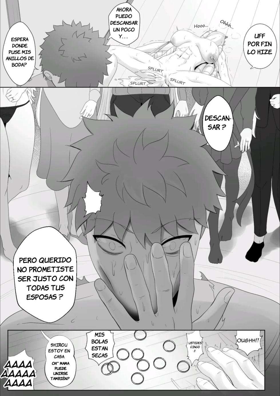 [kmvt] Emiya Harem (Fate/stay night) [Spanish] [JFairy Traslate] - Page 23