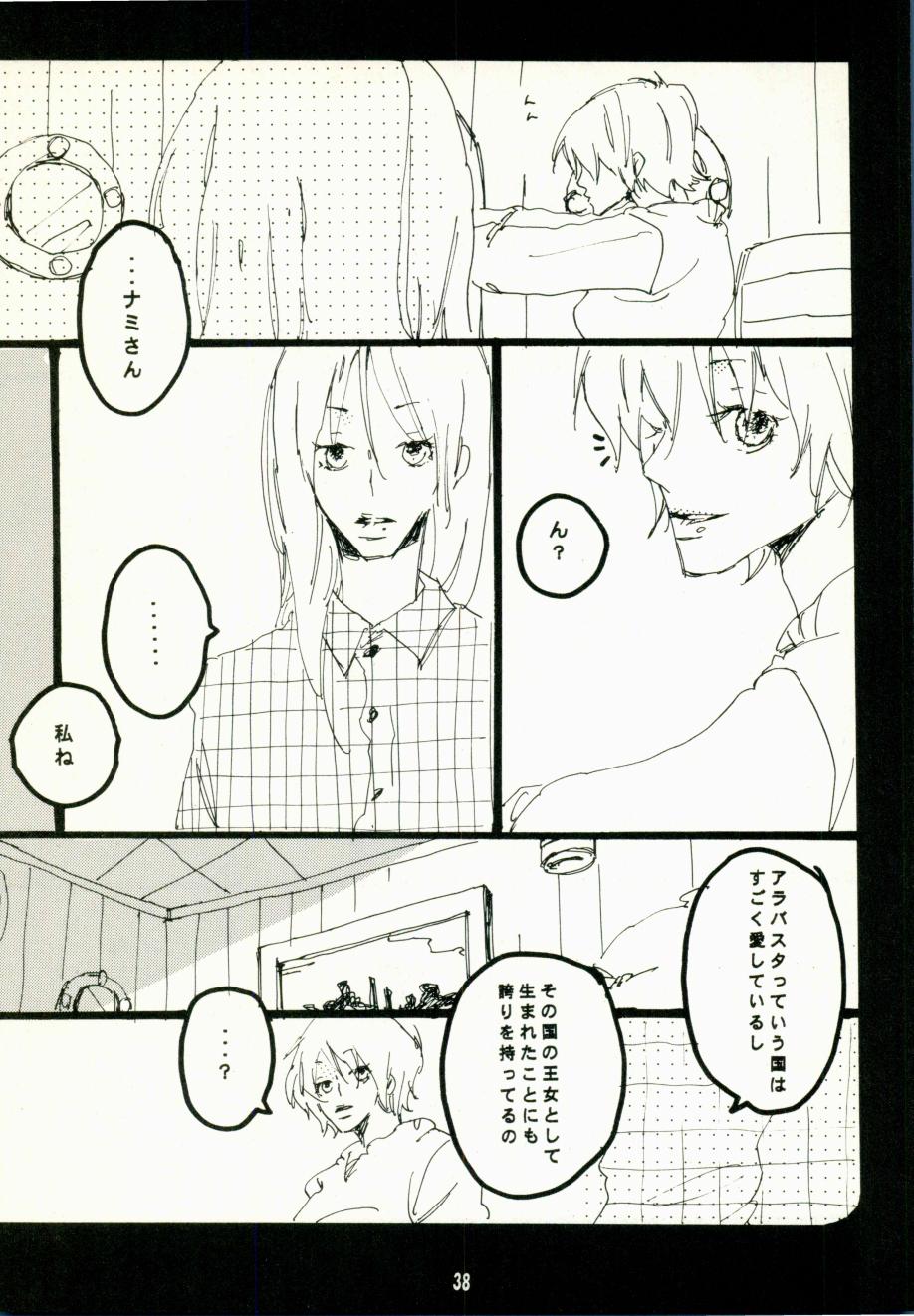 [Aozora Gundan (Hideyoshico)] Canaan (One Piece) - Page 35