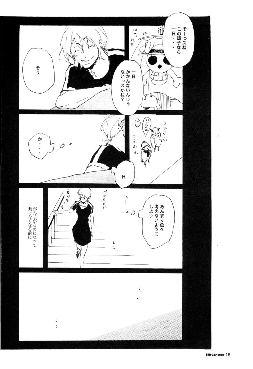 [Aozora Gundan (Hideyoshico)] SINCE 1999 (One Piece) - Page 15