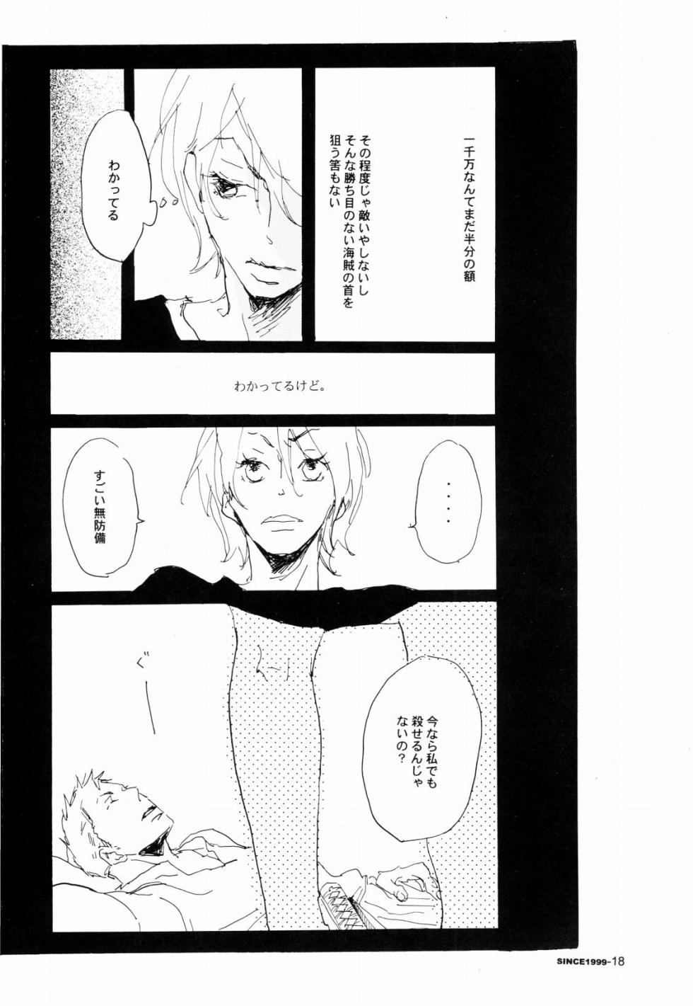 [Aozora Gundan (Hideyoshico)] SINCE 1999 (One Piece) - Page 17