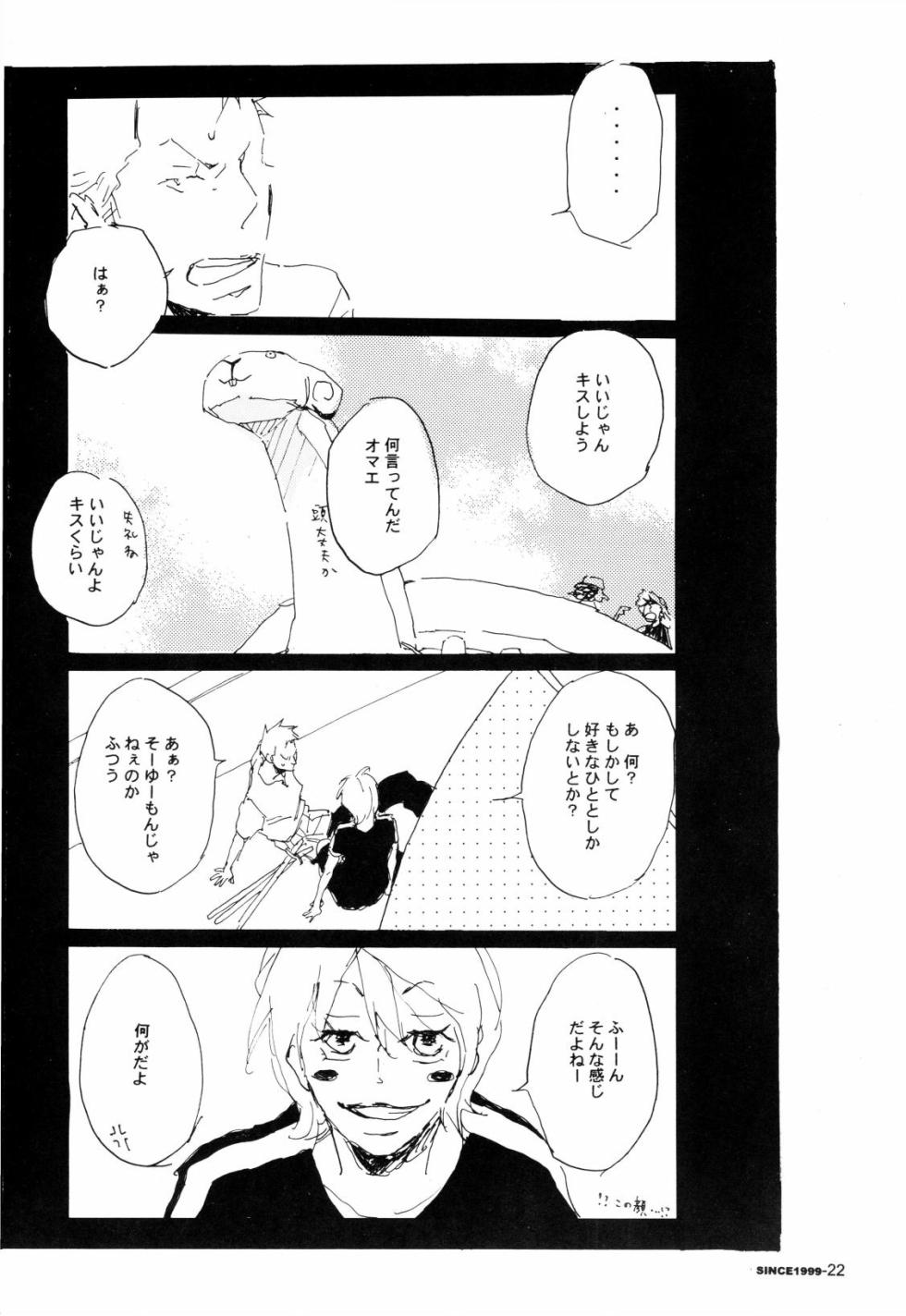 [Aozora Gundan (Hideyoshico)] SINCE 1999 (One Piece) - Page 21