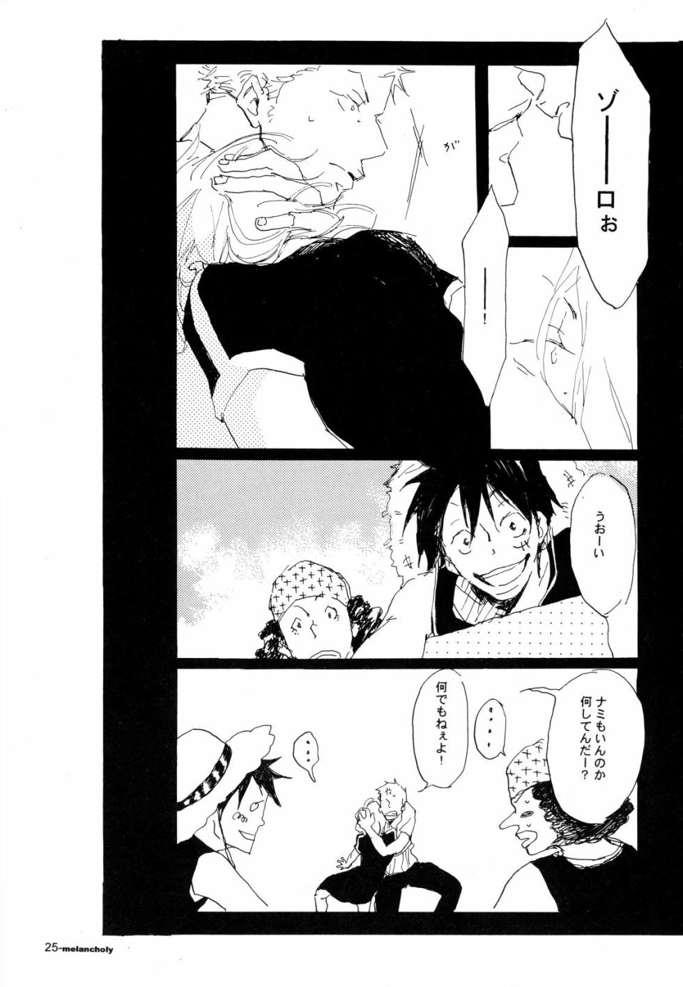 [Aozora Gundan (Hideyoshico)] SINCE 1999 (One Piece) - Page 24