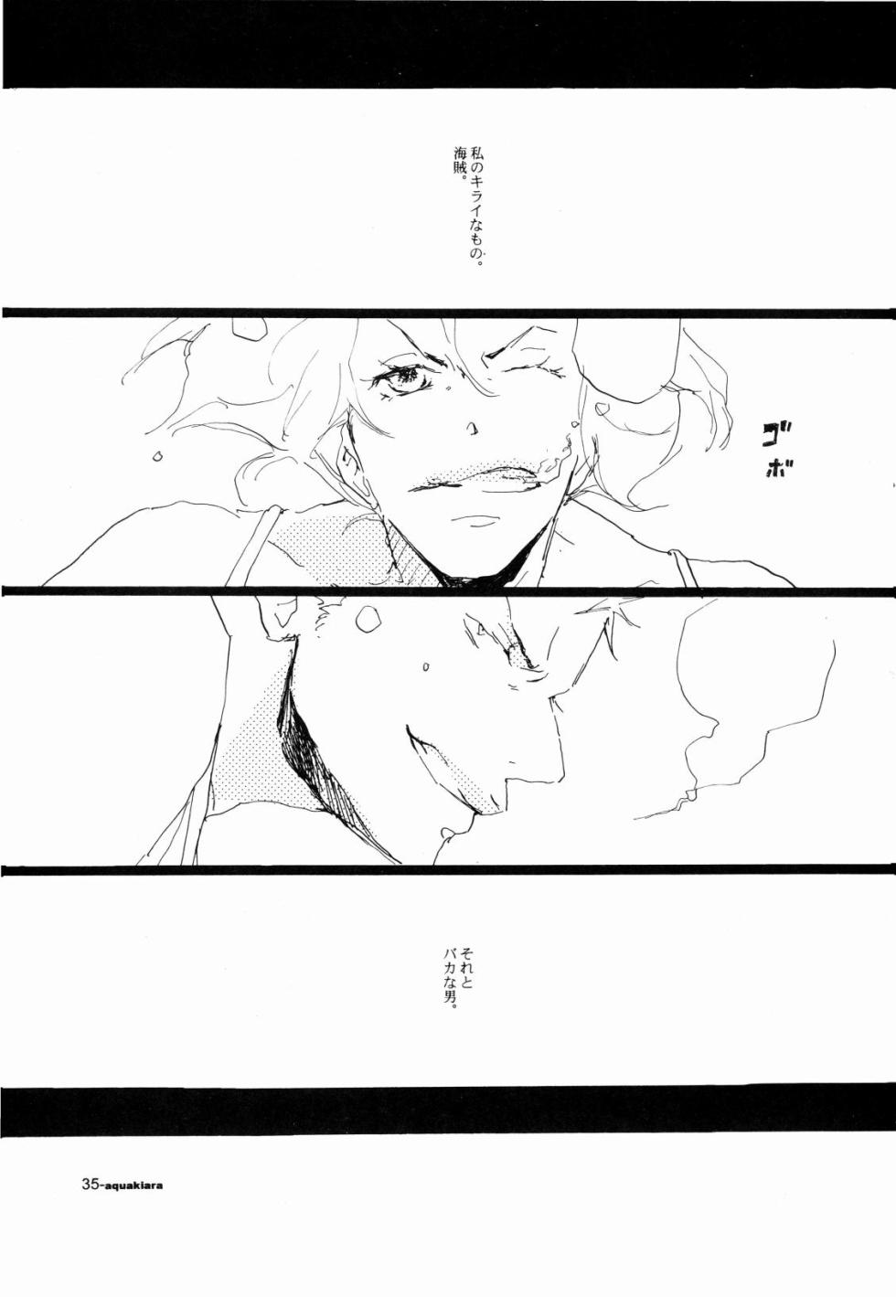 [Aozora Gundan (Hideyoshico)] SINCE 1999 (One Piece) - Page 34