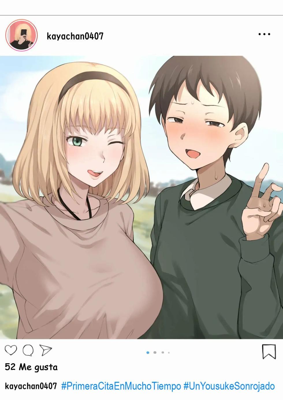 [Terasu MC] Kaaya no SNS Real Aka Ura Aka | Kaya's social media: Normal account & Secret account [Spanish]  [Decensored] - Page 2