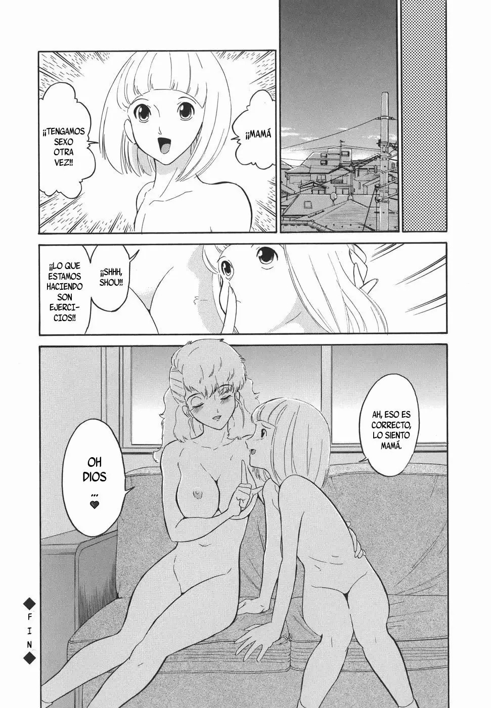 [Dozamura] Oyako de Let's Fitness | Mother and Son Let's Get Fit (Yasashii Seiai Gaku) [Spanish] - Page 20