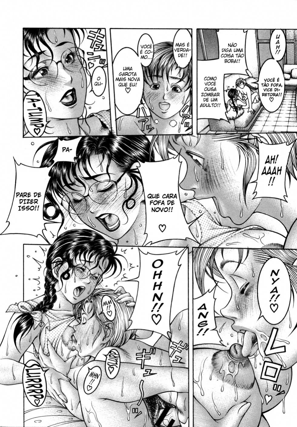 [Moriya Makoto] Mitsu-Tsubo Cap 4 -Eu e a Sensei Virgem [Português] - Page 24