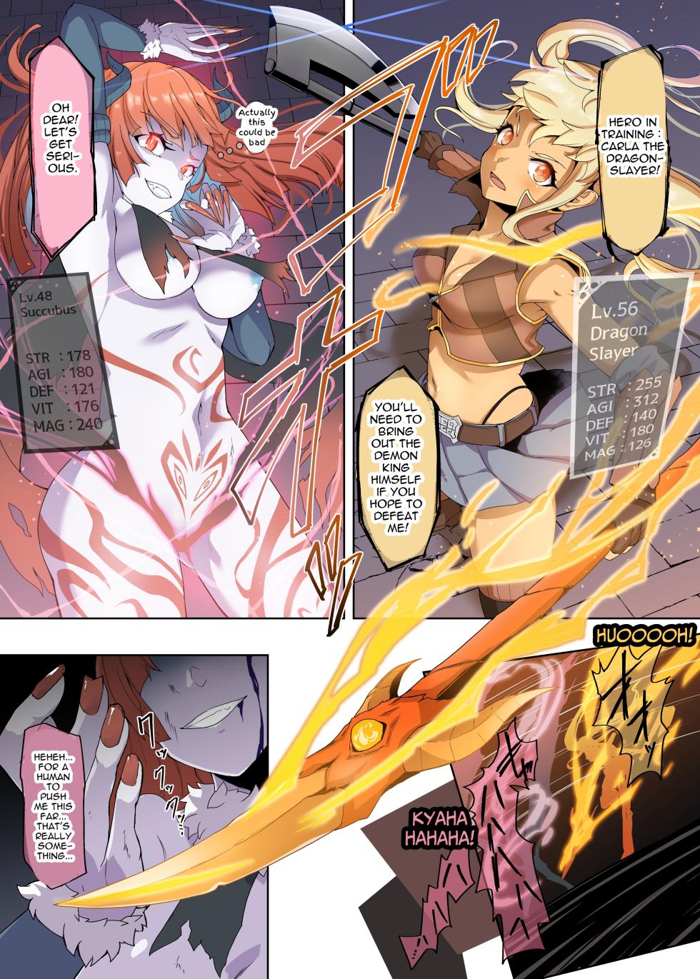 [Gotarou no All Night Fuck] Tsuyoi Onna Senshi, Inma o Taoshita Kurou ga Mukuwarezu Nikubenki ni Naru | Strong Female Warrior Defeats The Succubus But Becomes A Cumdump Anyway [English] [Vedarix] - Page 5