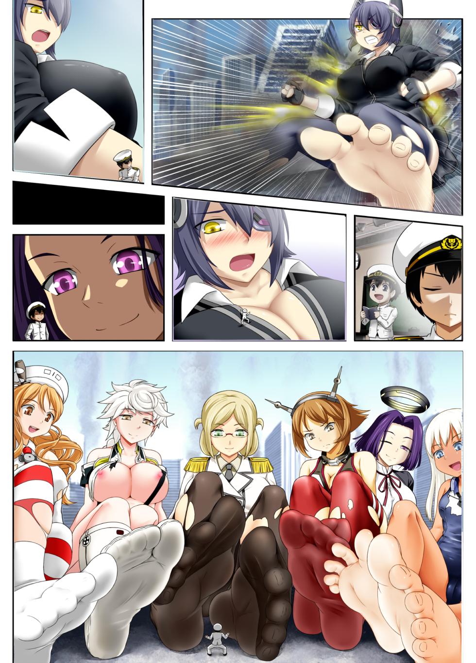 [Kazan no You (Various)] Saikyou Teitoku Ikusei Keikaku | Сильнейший план подготовки адмирала (Kantai Collection -KanColle-) [Russian] [Cve4ka's side] - Page 31