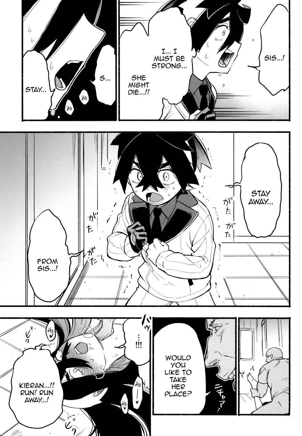 (ShotaFes16) [Udon no Hoshi (Saikyo Don)] Shitei ga Chuunen Chinpo ni Maketa Hi | The Day A Brother And Sister Lost To A Middle-Aged Dick (Pokémon Scarlet and Violet) [English] {Doujins.com} - Page 12