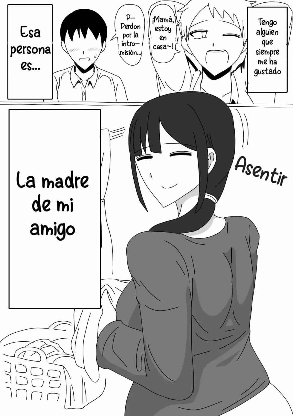 [18master] Tomodachi no Okaa-san wa Mukuchi [Spanish] [Zero Files] - Page 2