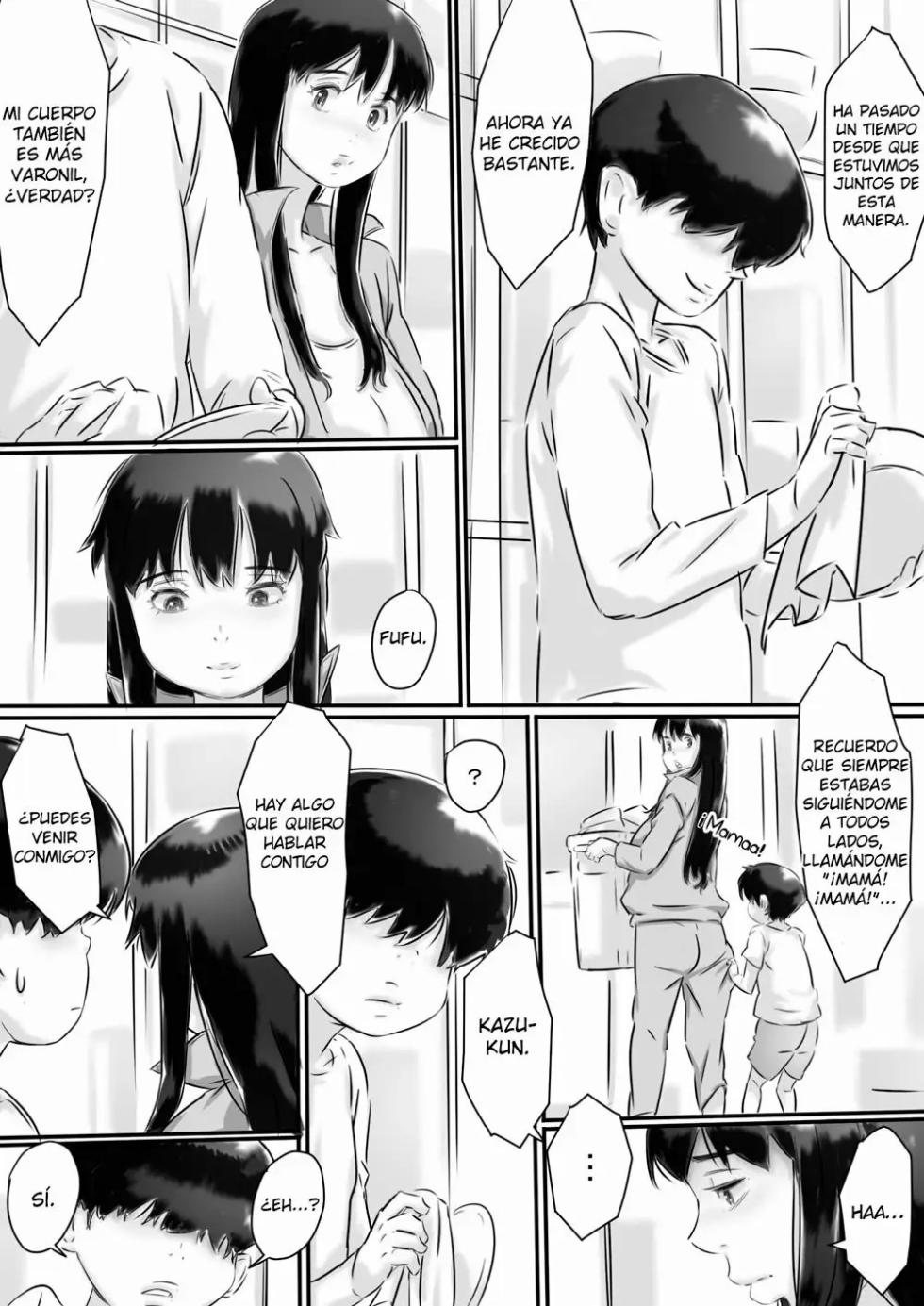 [Hirekatsu] Haha to no Seikatsu. [Spanish] [Kaico no Fansub] - Page 6