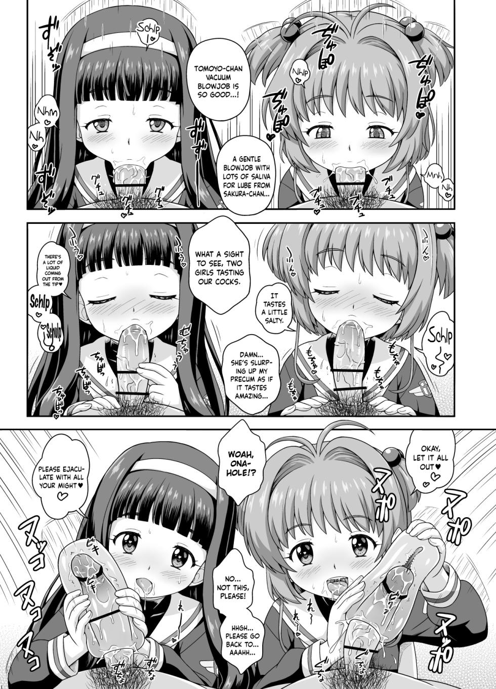 [Taikan Kyohougumi (Azusa Norihee)] Sakura-chan to Oshigoto Challenge - Ona-Hole Challenge with Sakura (Cardcaptor Sakura)  [English] [Digital] - Page 8