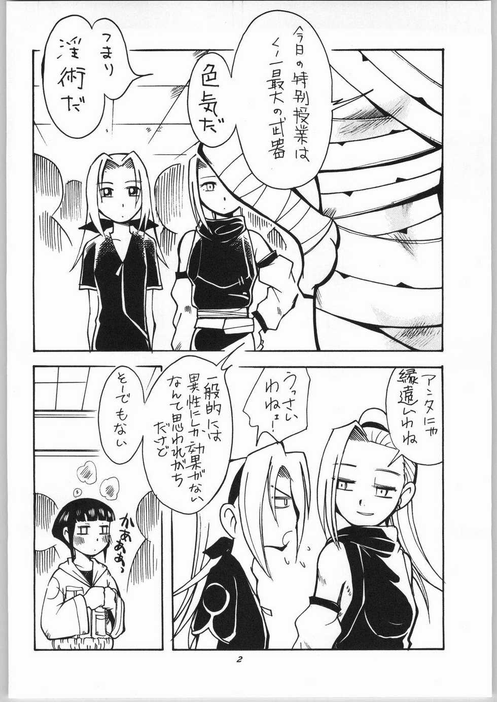 (CR36) [Aa! Aikawa Doujou (Kei Enji)] Onnanoko Doushi ga Ichaicha Suru Hon (Naruto) - Page 3
