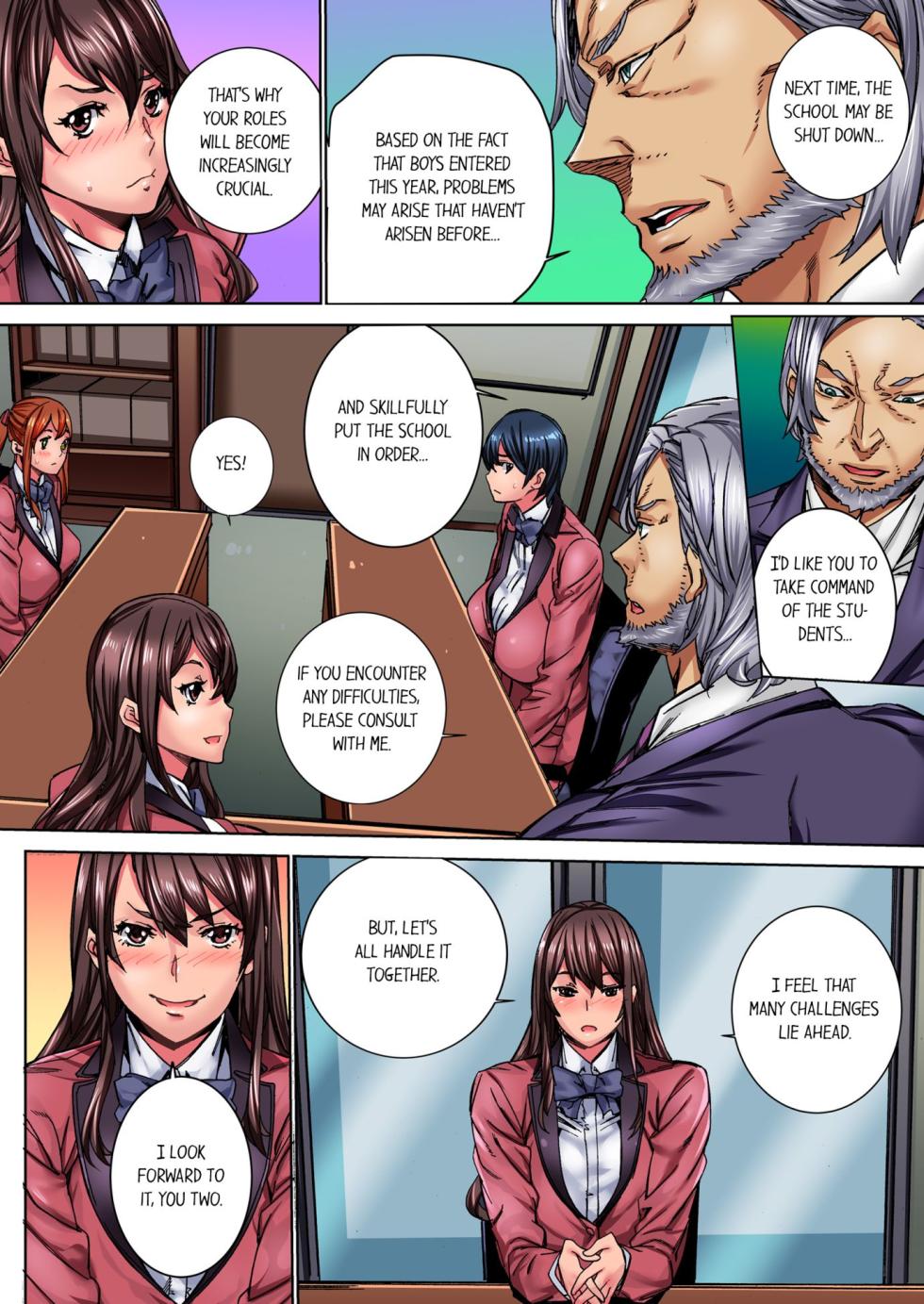 [OUMA] IKUu!! Zenkou Seito no Mae de Koukai Zecchou-saserareta JK no Matsuro 1 | Cumming in Front of the Entire Student Body 1 [English] - Page 9