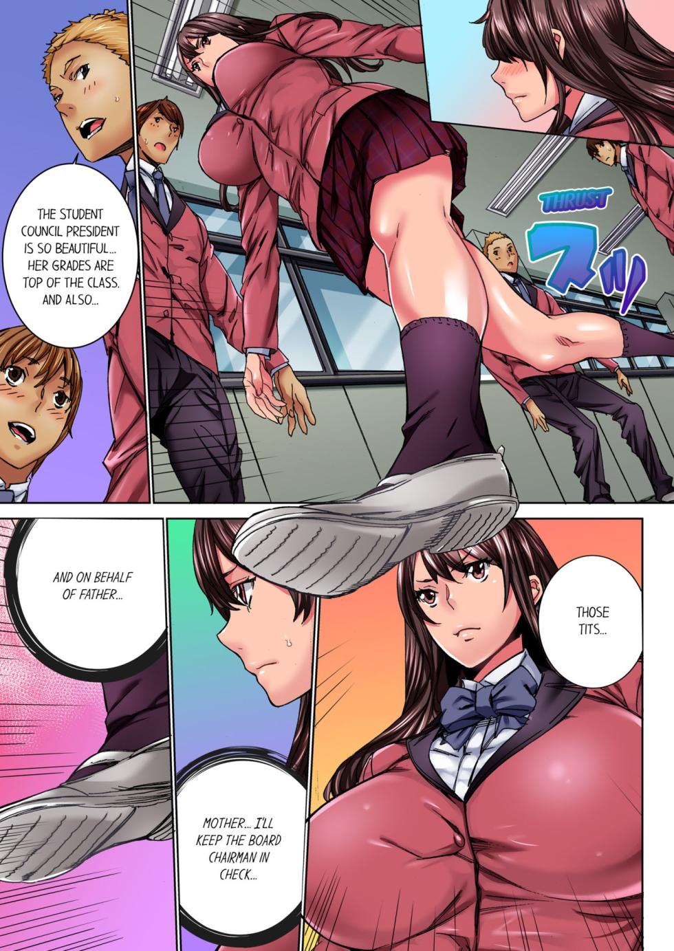 [OUMA] IKUu!! Zenkou Seito no Mae de Koukai Zecchou-saserareta JK no Matsuro 1 | Cumming in Front of the Entire Student Body 1 [English] - Page 10