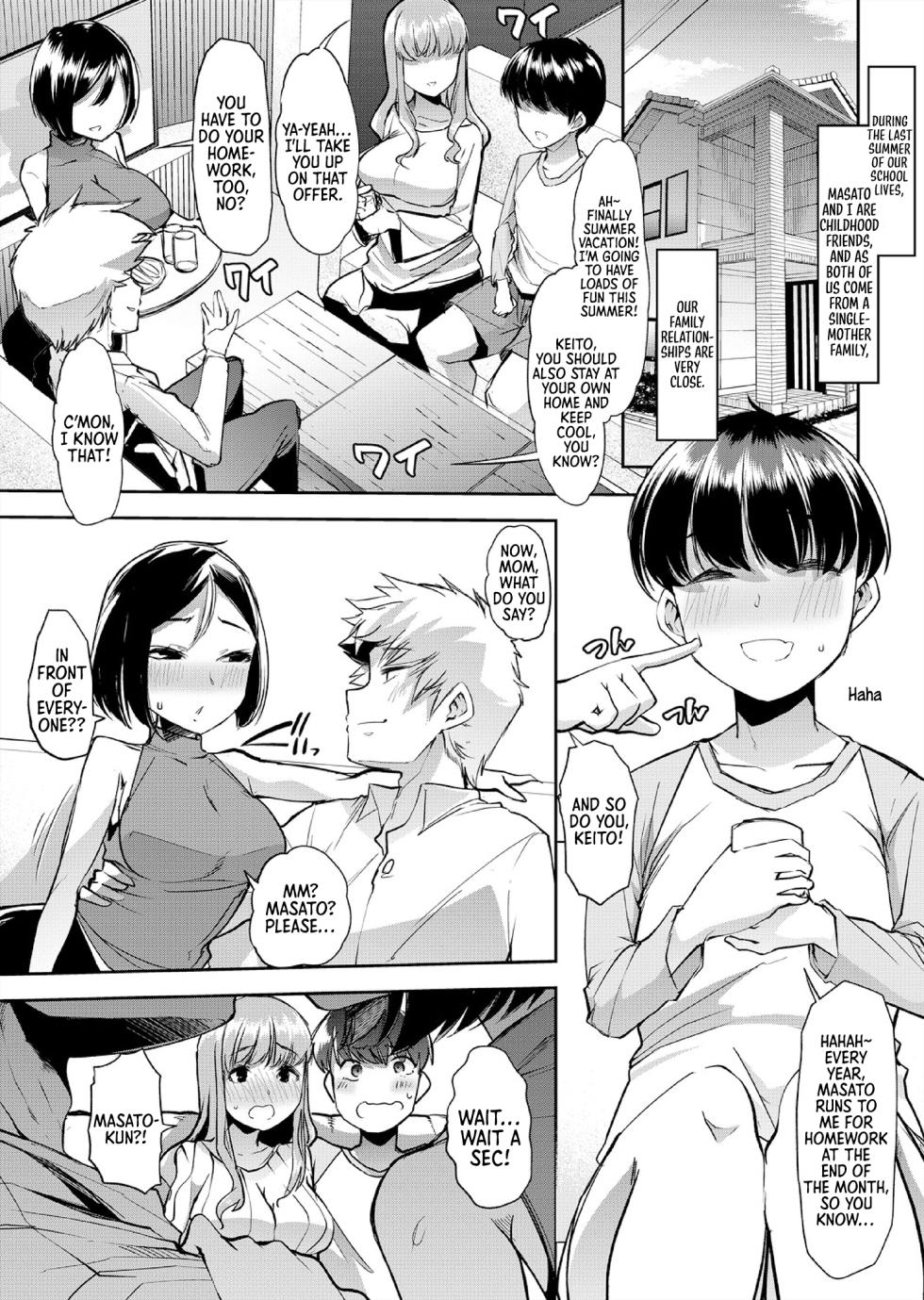 [GOYA] Mama wa SeFri - Boku wa Tomodachi no Okaa-san to Sex o Suru 1-2 | Fuck-Buddy Mom — I have Sex with my Friend's Mom Part 1-2 [English] [Sonarin Scans] - Page 2