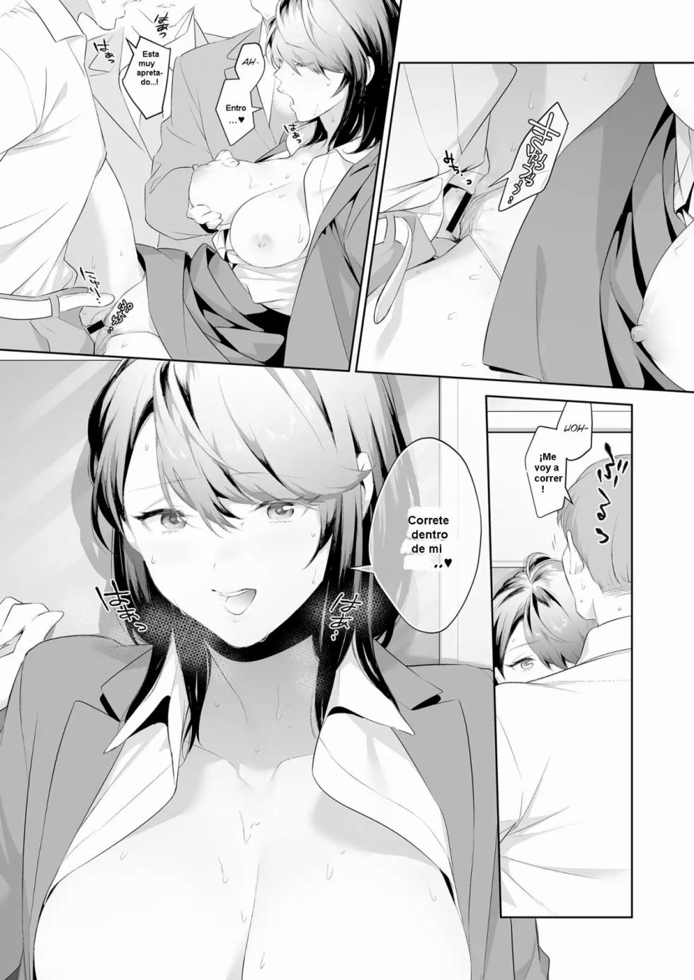 [Hantenshite Kaiten (Tsuko)] Chikan Circle no Hime | Princess of the Molesting Circle  [Spanish] - Page 12