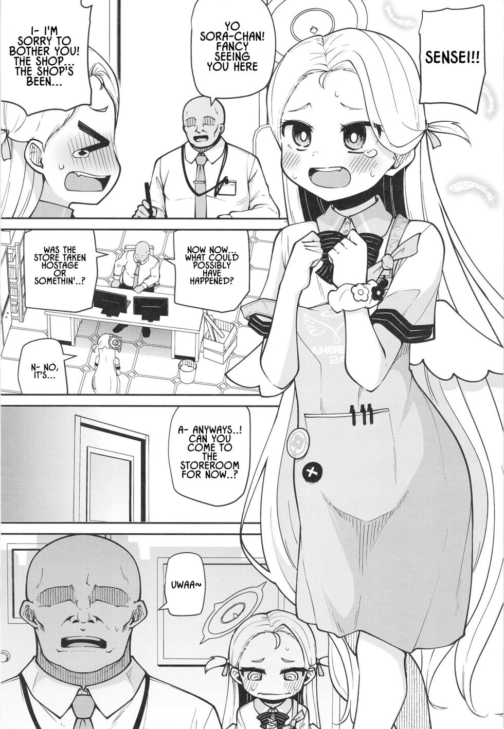 [Kitsuneya (Leafy)] Sora-chan Hajimete no Omocha Review (Blue Archive) | Sora-chan's First Toy Review [English] [Lidl Translations] [Digital] - Page 3