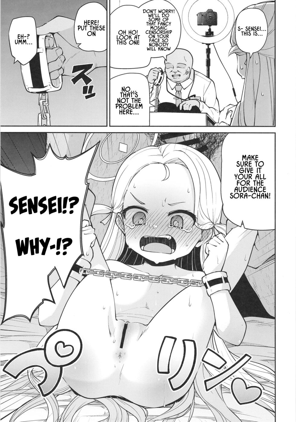 [Kitsuneya (Leafy)] Sora-chan Hajimete no Omocha Review (Blue Archive) | Sora-chan's First Toy Review [English] [Lidl Translations] [Digital] - Page 7