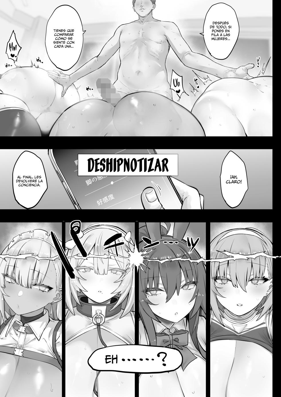 [Ofuton de Suyaa (Mitsudoue)] Mukatsuku Onna o Saimin de Juujun ni Shite Dekachichi Harem o Tsukuru Hanashi [Spanish] [MandaloAsiNoma] - Page 40