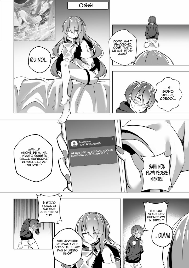 [Raikko9] THE YOU ONLY I KNOW | Mia Sorella è una Idol (Moona Hoshinova) [Italian] - Page 6