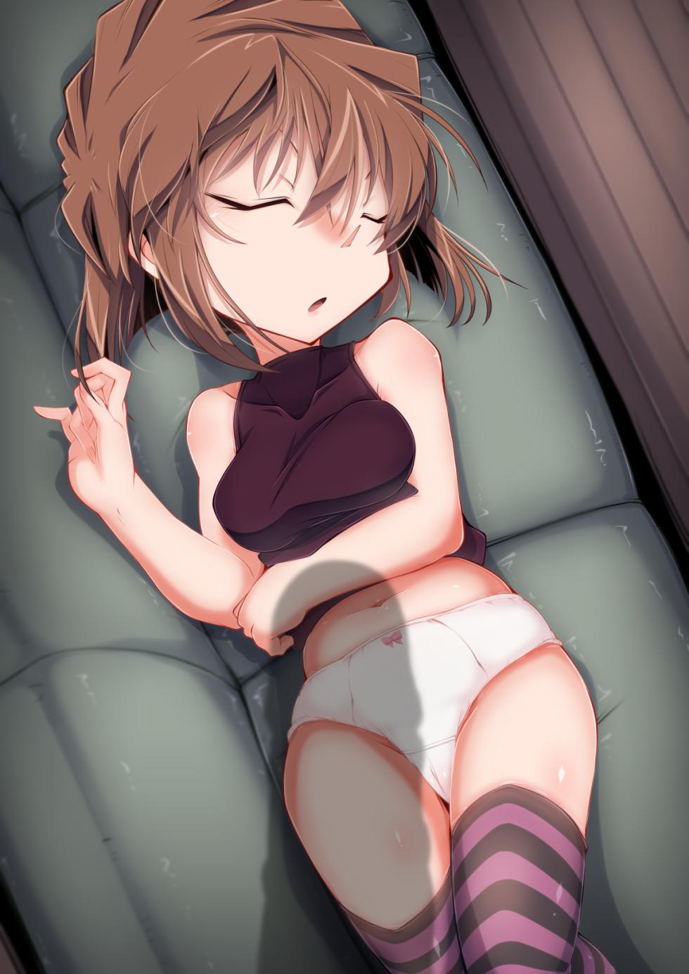 [Moyachii] Hard Honpen Haibara Ai (Detective Conan) - Page 8