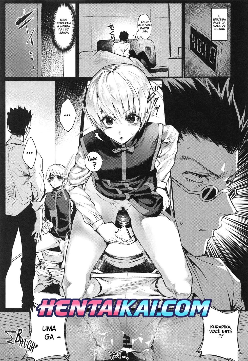 [Takeritake Daishuukakusai (Echigoya Takeru)] Ore no Douki ga Onna datta Rashii + Ore no Douki ga Inran kamo Shirenai  (Hunter x Hunter) [Portuguese-BR] [hentaikai.com] - Page 2