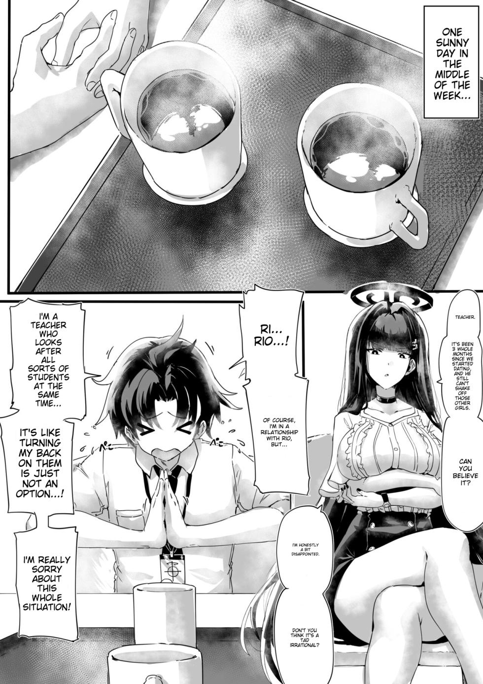 [Eggutarto] Rio-chan no Sensei Seiyoku Kanriki [English] [MTL] - Page 2