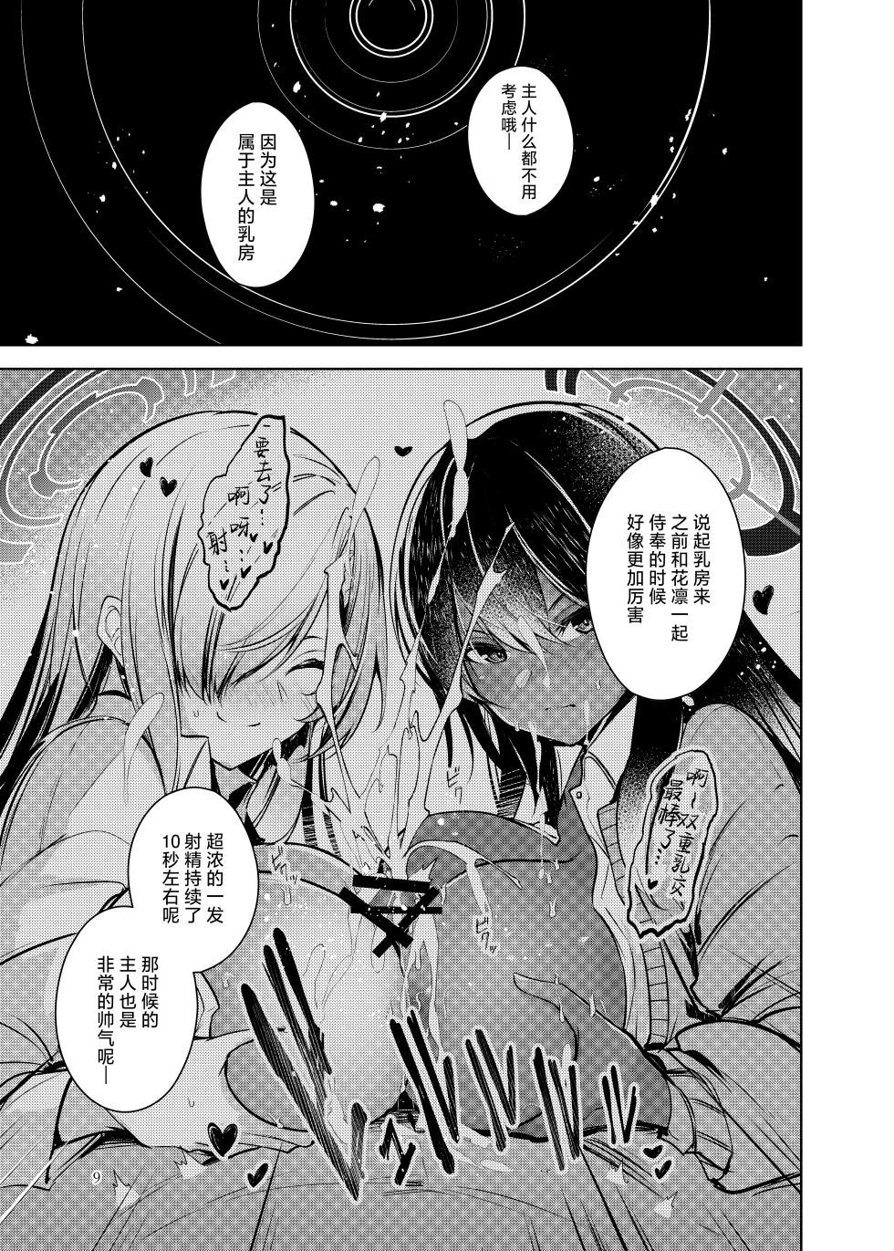 [Midorineko (Midori)] Dokusen Houshi (Blue Archive) [Chinese] [欶澜汉化组] [Digital] - Page 11