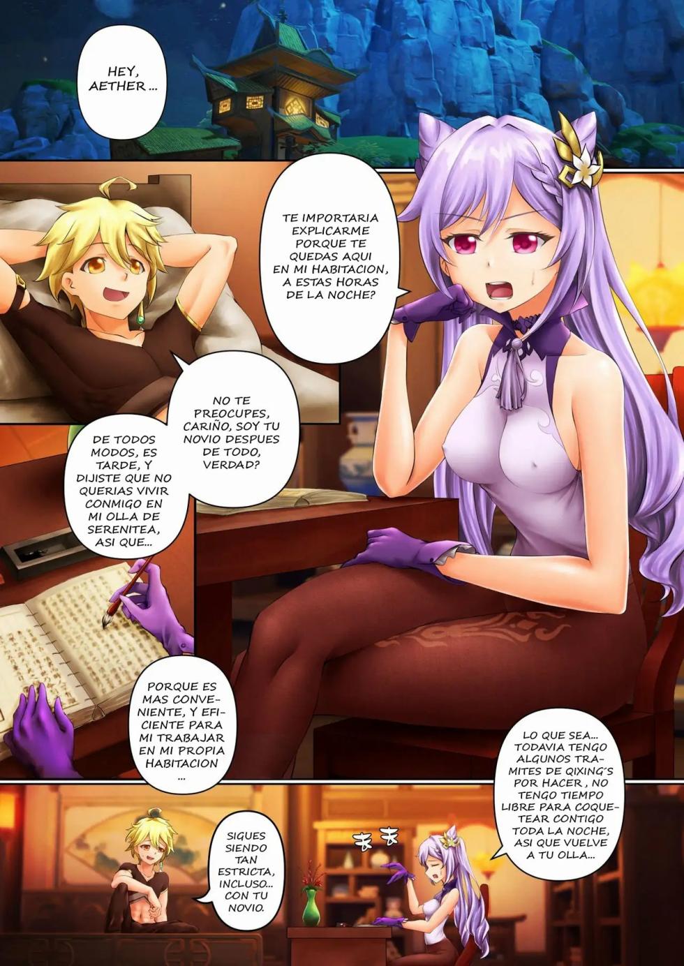 [RoyBoy] Shigotochuu no Taida - PROCRASTINATING TIME (Genshin Impact) [Spanish] [LOZ SCANS] - Page 2