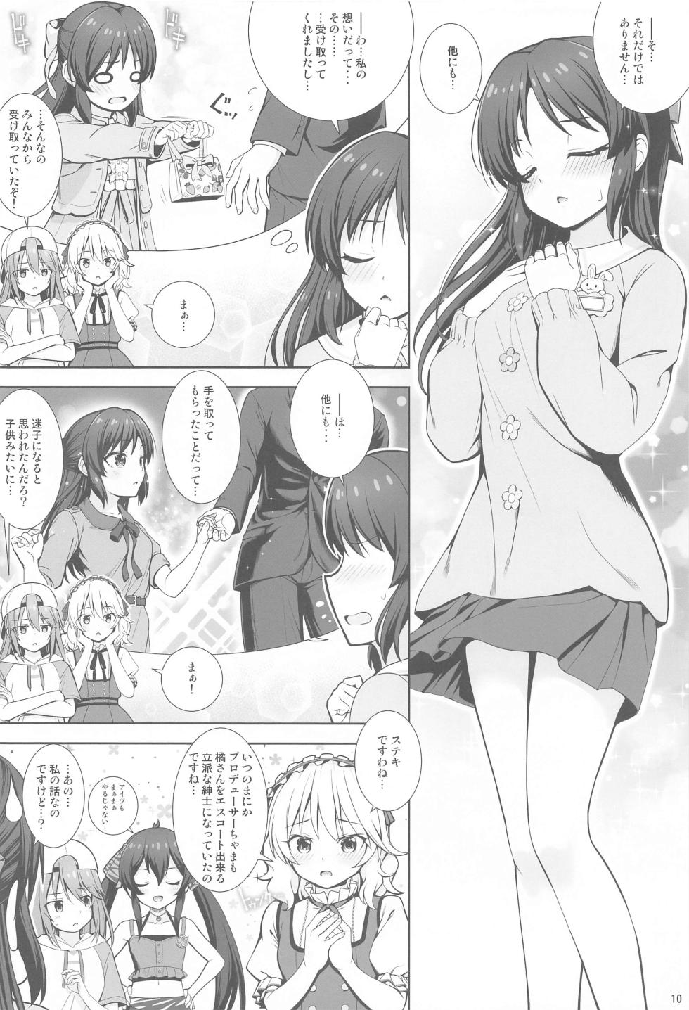 (My Best Friends 15) [Chocolate pepper. (Nomura Teruya)] DIARIES 02 (THE iDOLM@STER CINDERELLA GIRLS) - Page 9