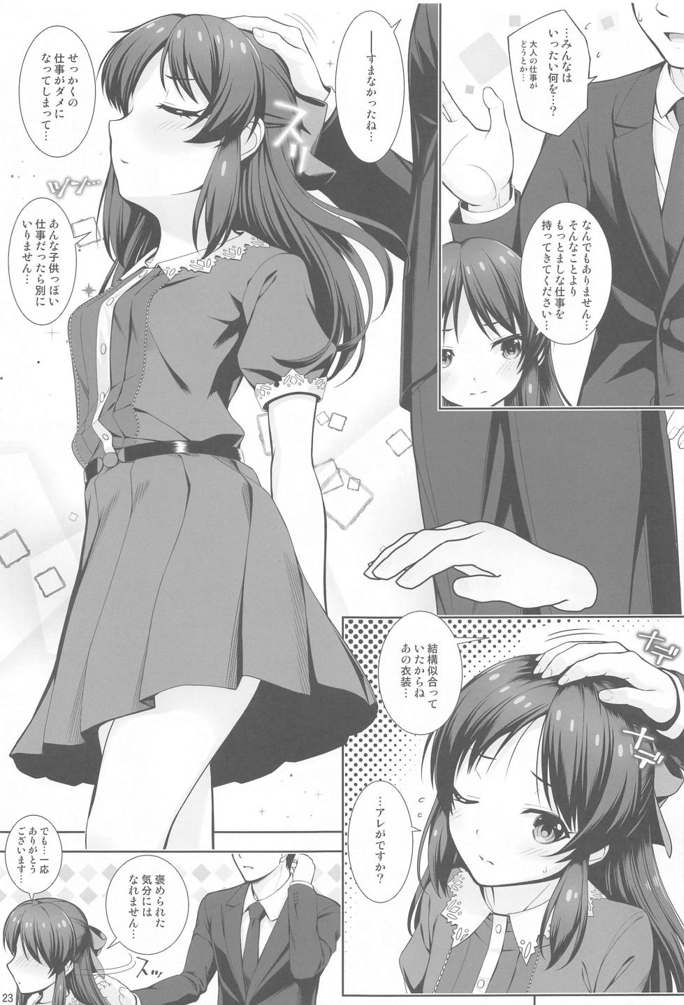 (My Best Friends 15) [Chocolate pepper. (Nomura Teruya)] DIARIES 02 (THE iDOLM@STER CINDERELLA GIRLS) - Page 22