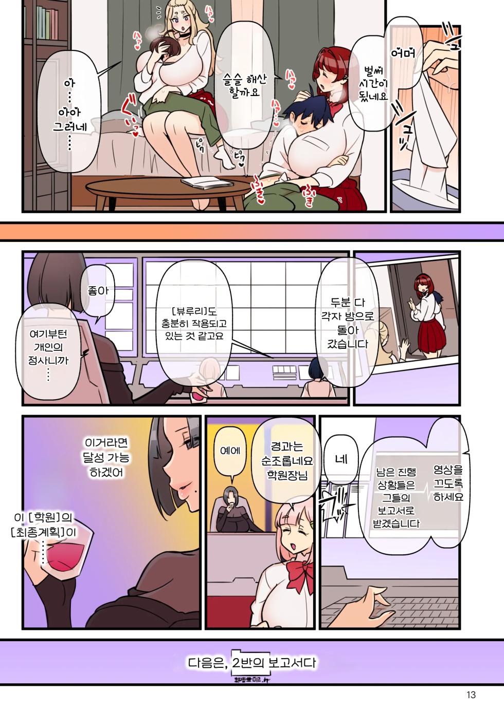 [Kakuzato-ichi (Kakuzatou)] Iinazuke Gakuen FILE: 02 "Futatabi Yuwaku" Hen | 약혼자 학원 FILE: 02 『재차 유혹』편 [Korean] [Digital] - Page 15