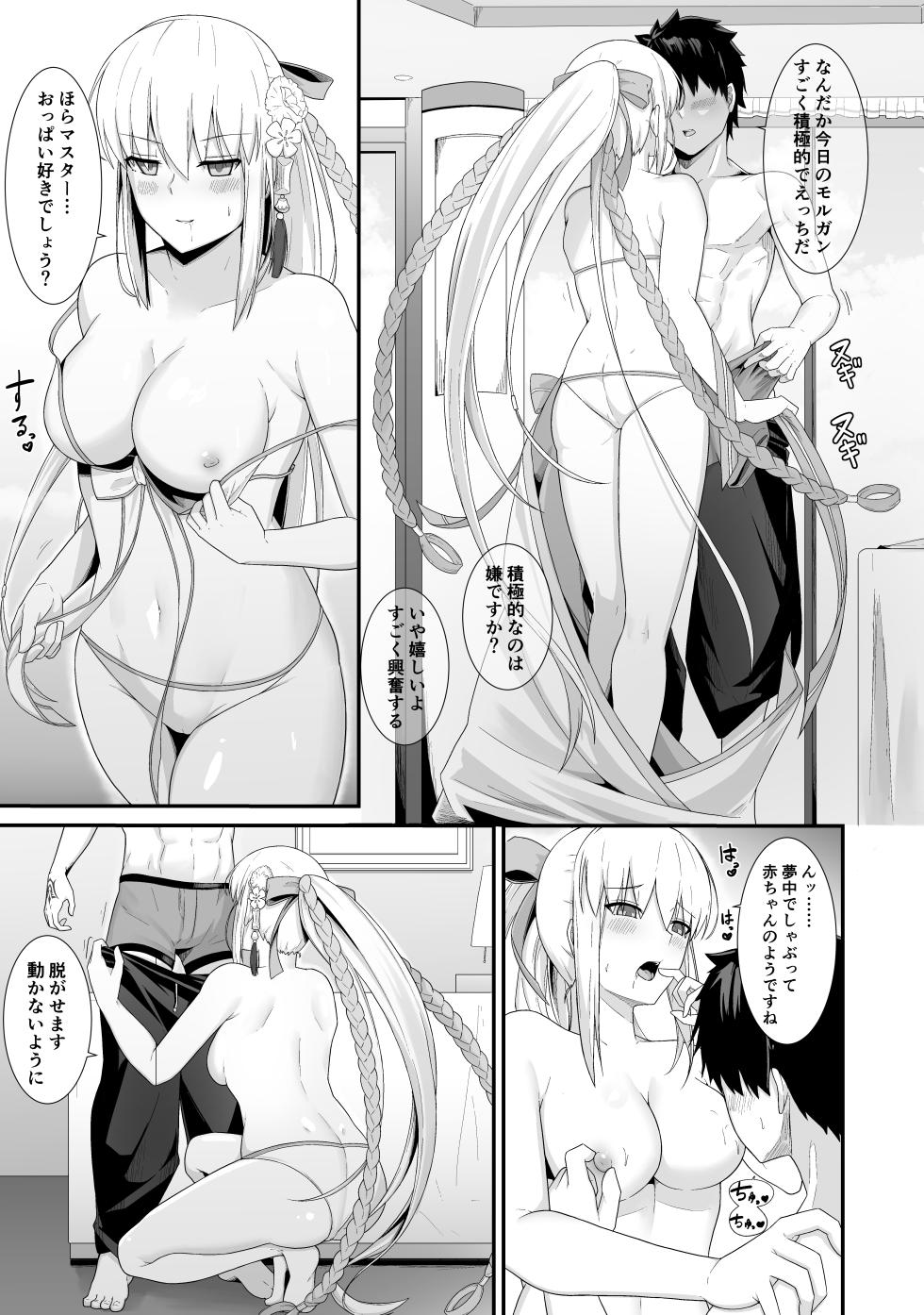 [Natsuzame] Morgan Heika to Shinkon Ryokou  (Fate/Grand Order) [Digital] - Page 6