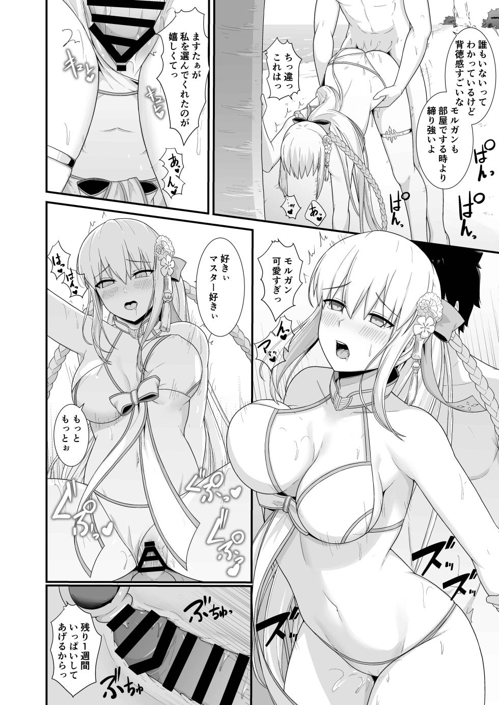 [Natsuzame] Morgan Heika to Shinkon Ryokou  (Fate/Grand Order) [Digital] - Page 21