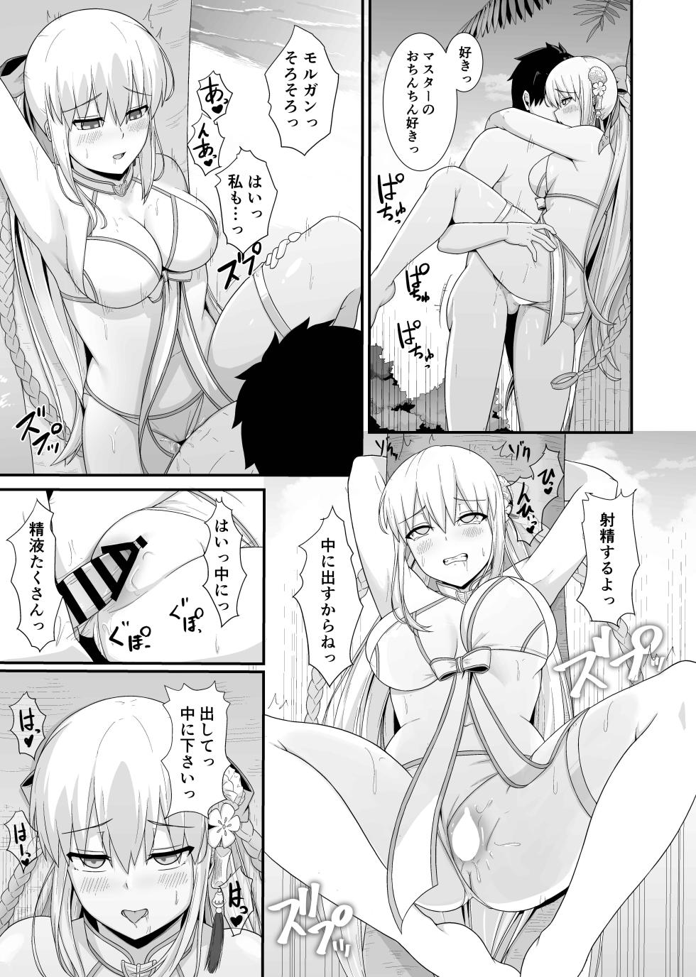 [Natsuzame] Morgan Heika to Shinkon Ryokou  (Fate/Grand Order) [Digital] - Page 22