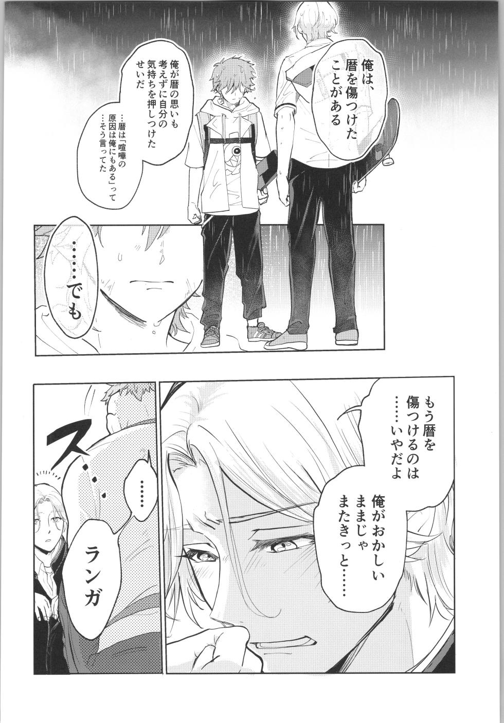 (OPEN THE GATE! 10) [ameiro! (Pyomaru)] Sukisuki Kokuhaku ∞ Renpatsu (Kohen) (SK8 the Infinity) - Page 35