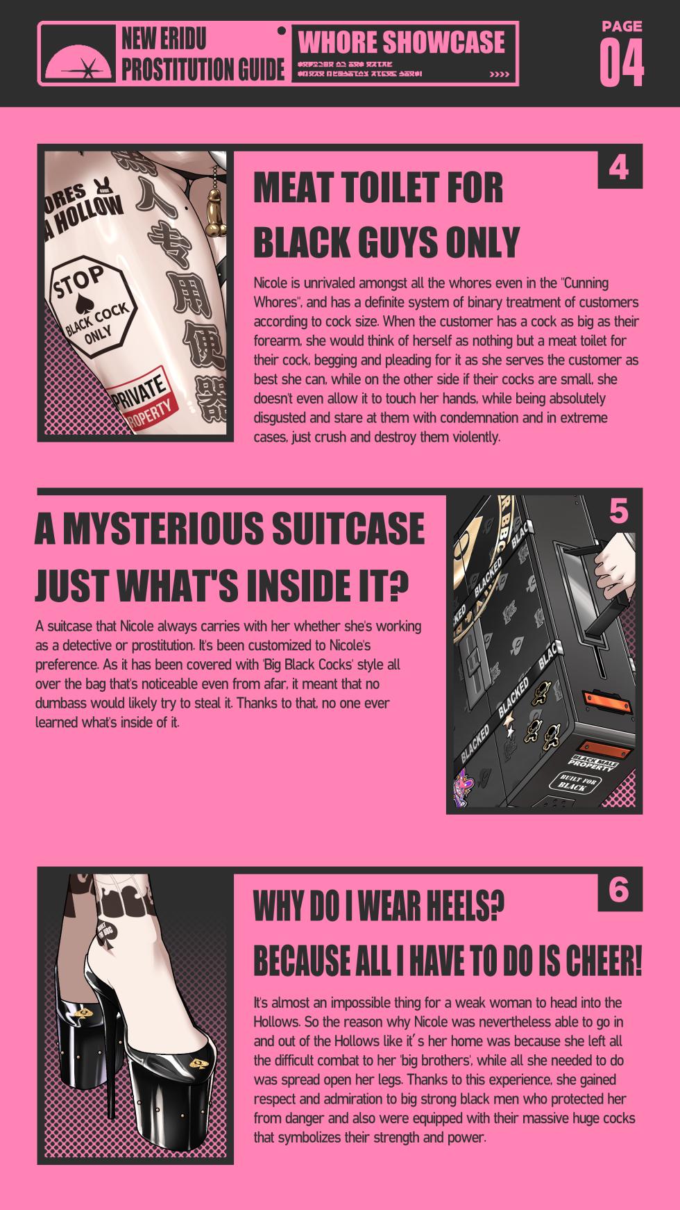 [ROD.WEL] NEW ERIDU PROSTITUTION GUIDE Vol.1 NICOLE DEMARA (Zenless Zone Zero) [English] - Page 5