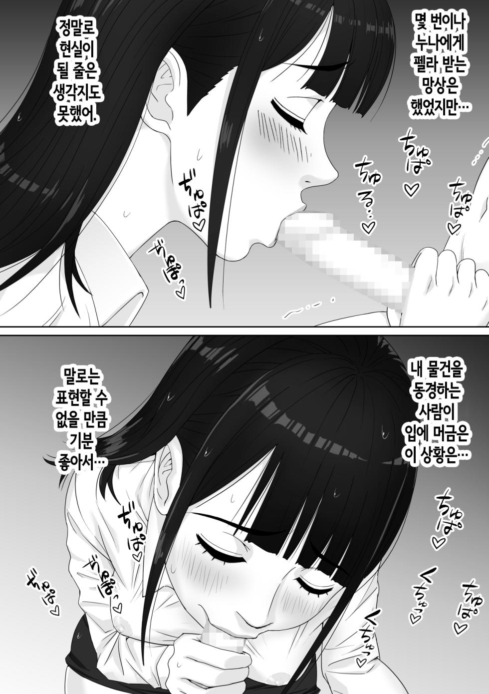 [Soyokaze Buranko] Kateikyoushi no Onee-san to Amadori suru Koto ni Natta Hanashi | 가정교사 누나와 비를 피하게 된 이야기 [Korean] - Page 14