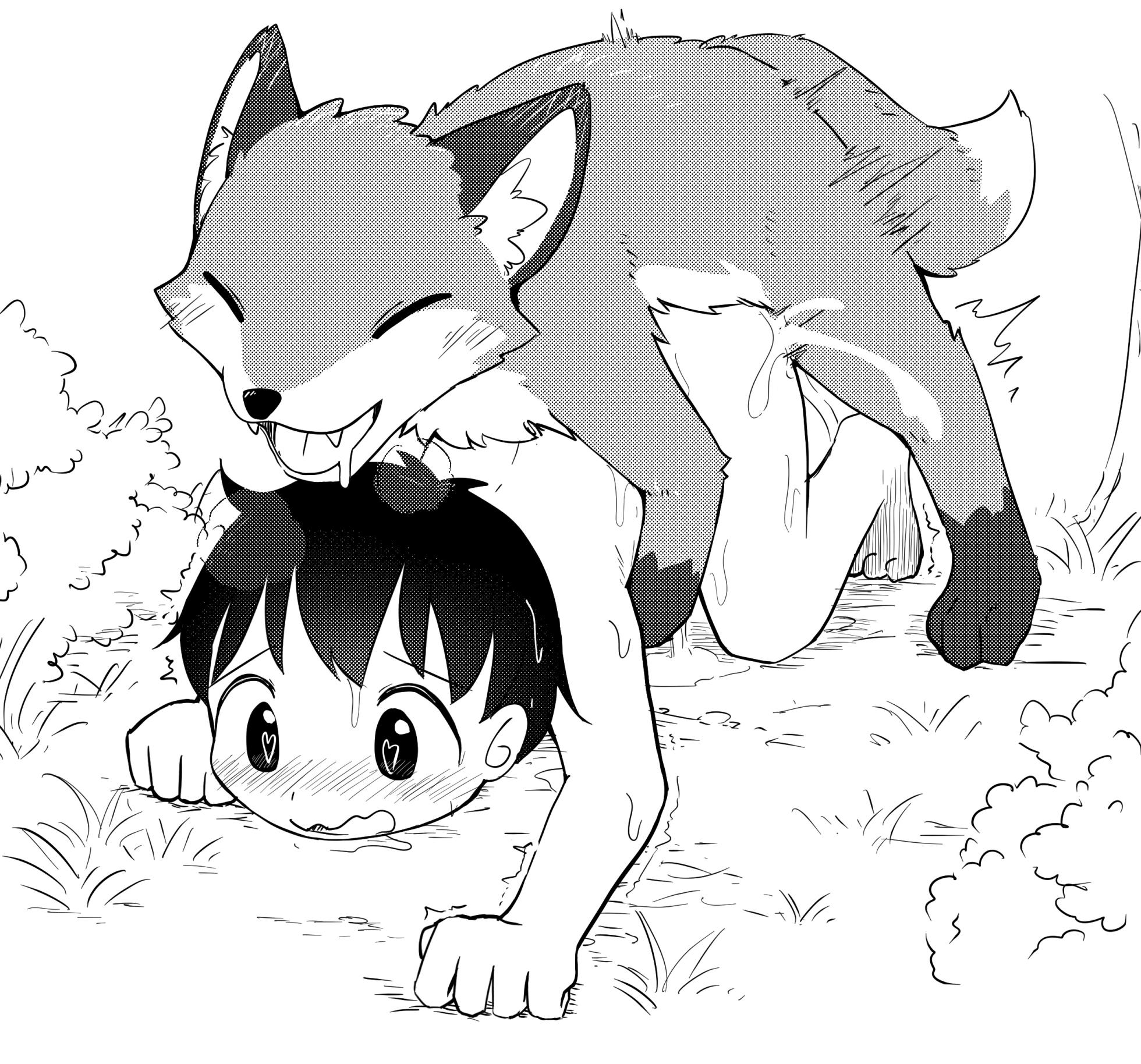 [Funyua] Ningen ga Kitsune ni Shou o Nomasareta Nochi Okasareru - Page 10