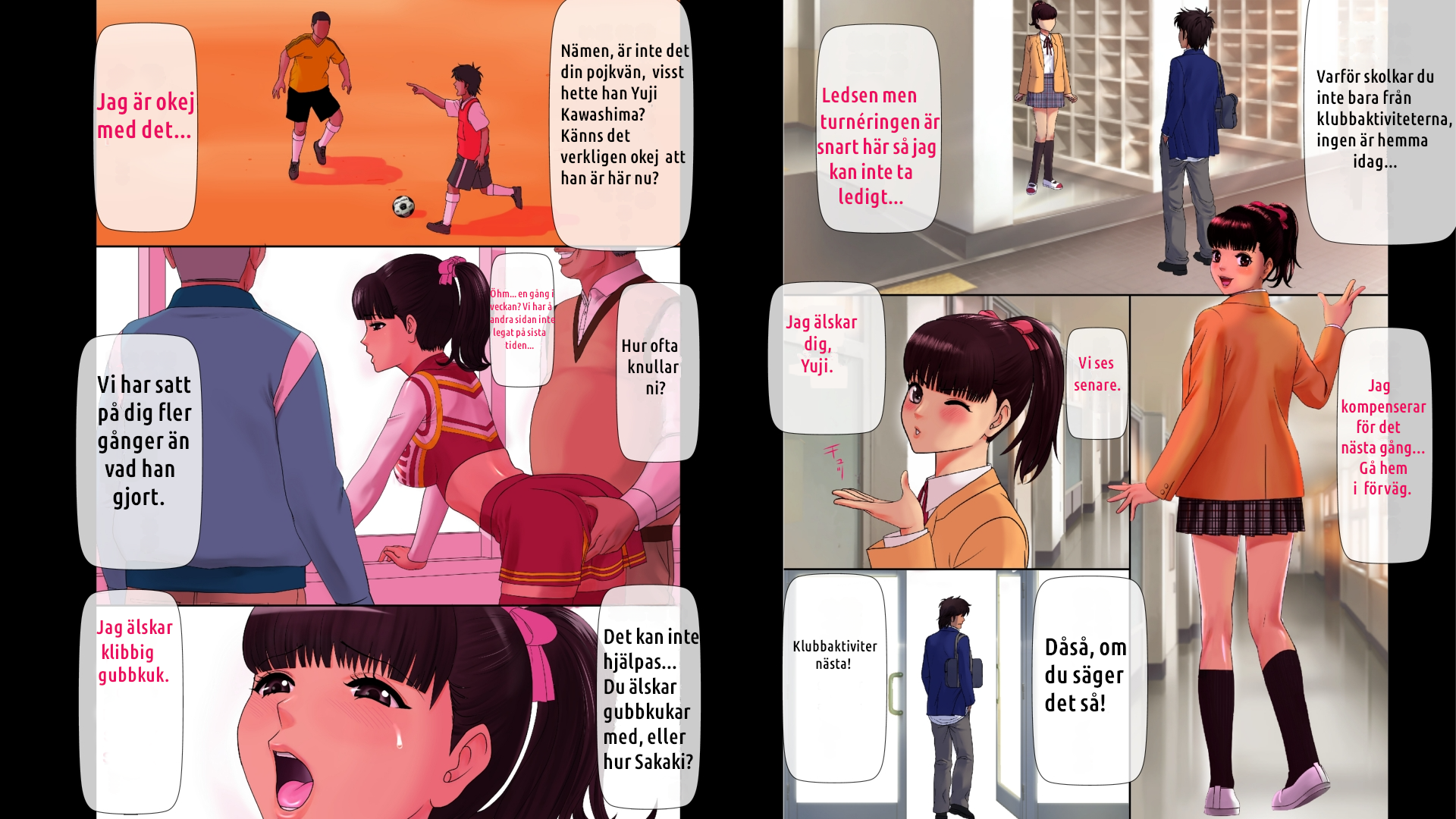 [Edogawa Koubou] RanCheer Ranchiki Cheer-bu Katsudou Nikki  Ranchia | Ranchia: Cheerledarklubbens Aktivitetsdagbok [Swedish] - Page 3