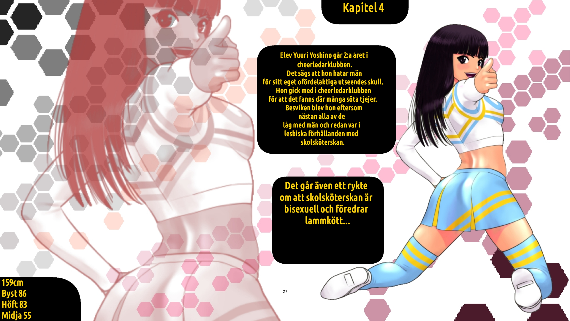 [Edogawa Koubou] RanCheer Ranchiki Cheer-bu Katsudou Nikki  Ranchia | Ranchia: Cheerledarklubbens Aktivitetsdagbok [Swedish] - Page 27